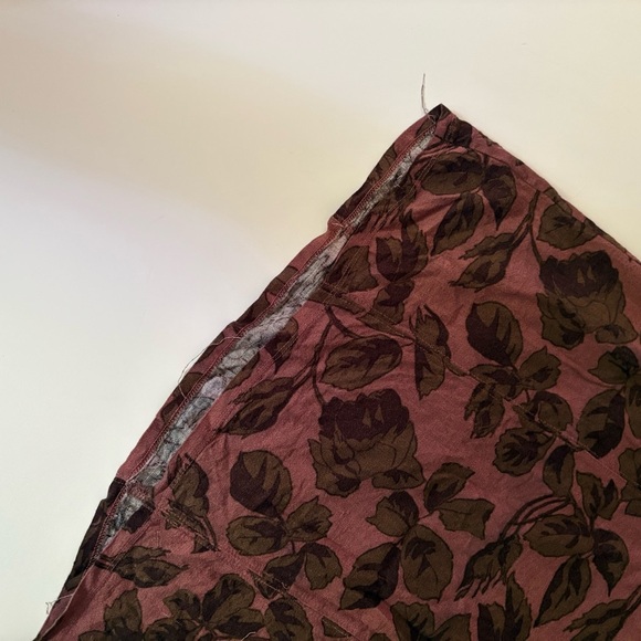 Free People Pink and Olive Mini Dress - Picture 9 of 13